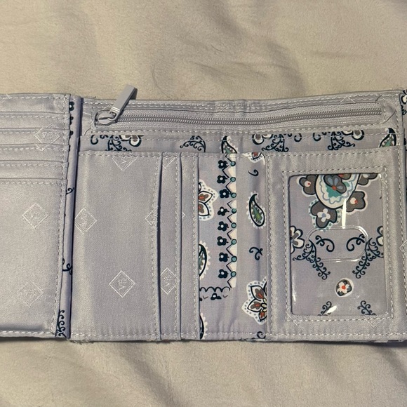 Vera Bradley Floral and Geometric RFID Trifold Wallet - Picture 5 of 5